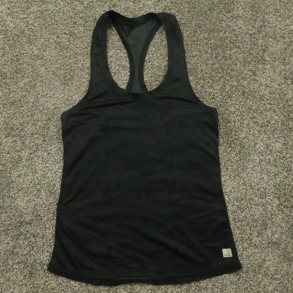 Vuori Black Racerback Tank Top